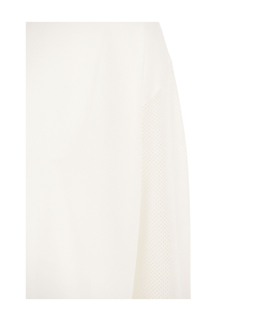 Max Mara Round-neck Long-sleeved Pullover In White