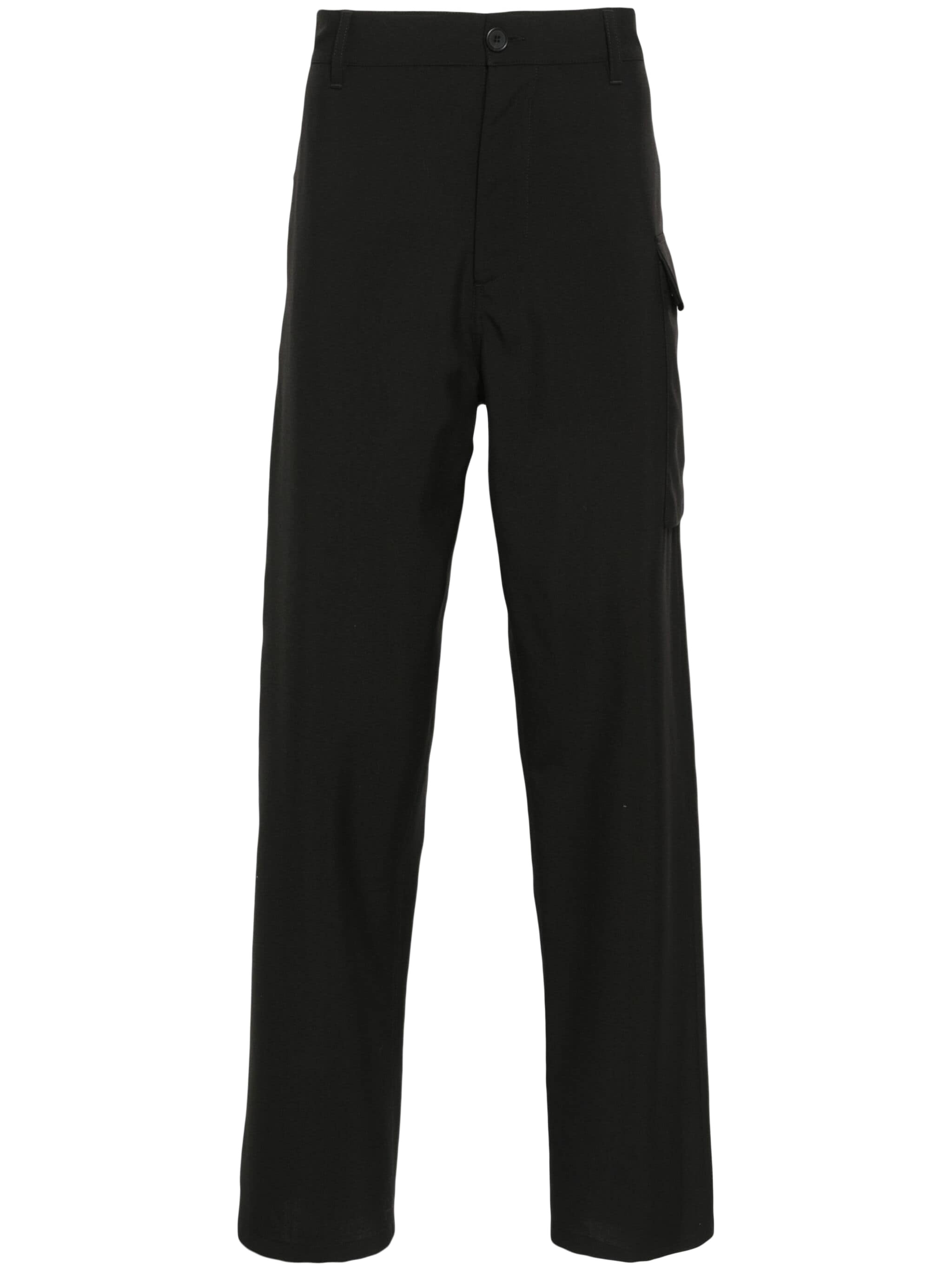 Marni Men's Tropical Wool Trousers In Black
