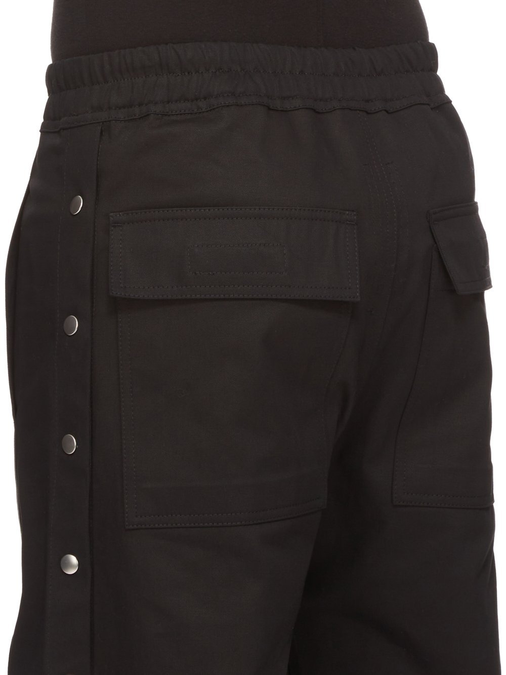 Rick Owens Drkshdw Luxor Pusher Wide-leg Trousers In Black