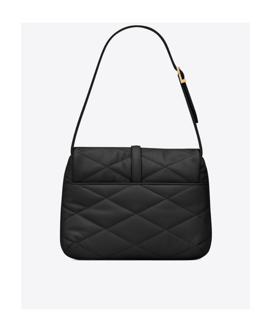 Saint Laurent Le 57 Quilted Shoulder Bag In Black