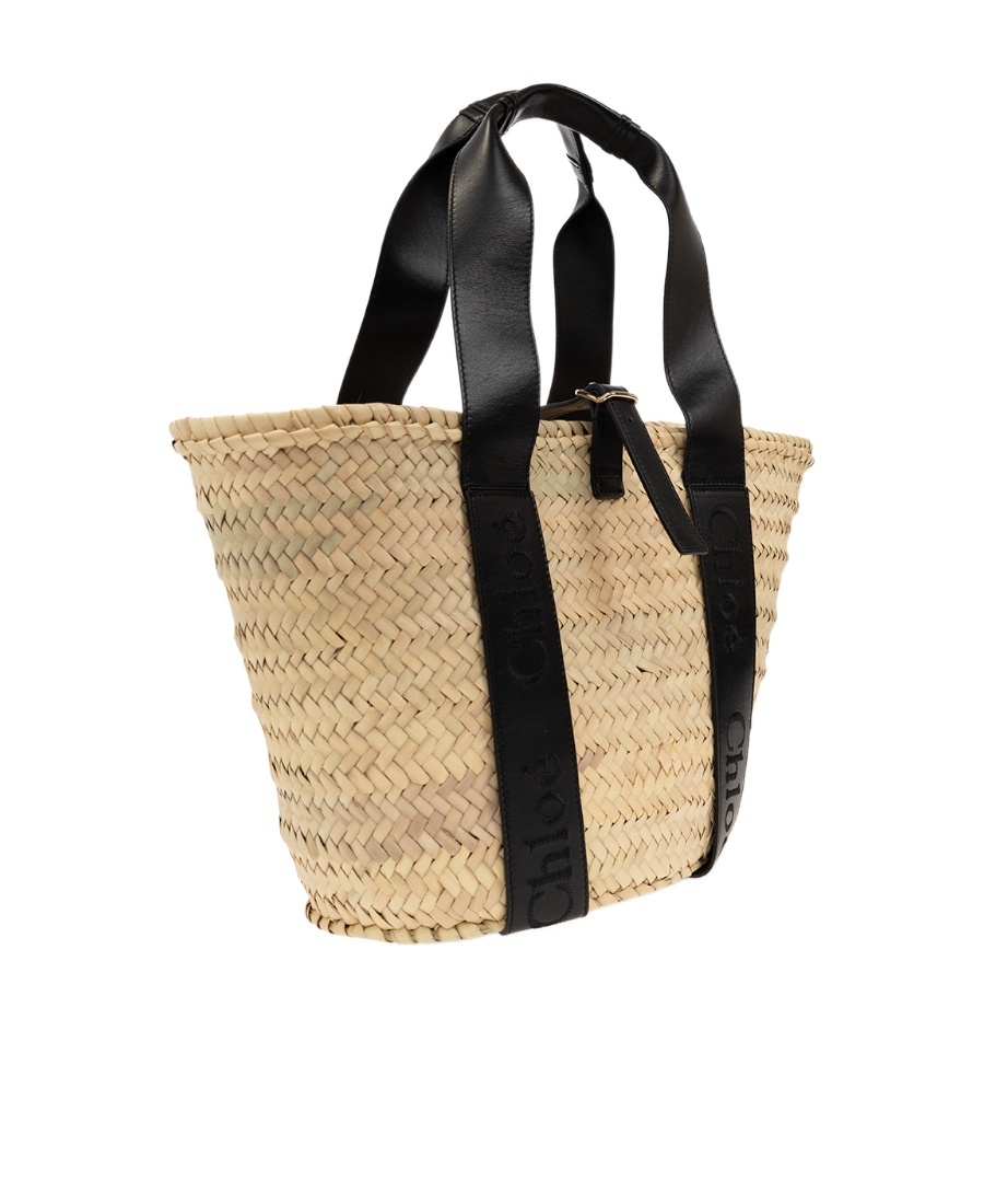Shop Chloé Medium Sense Tote Bag In Nude