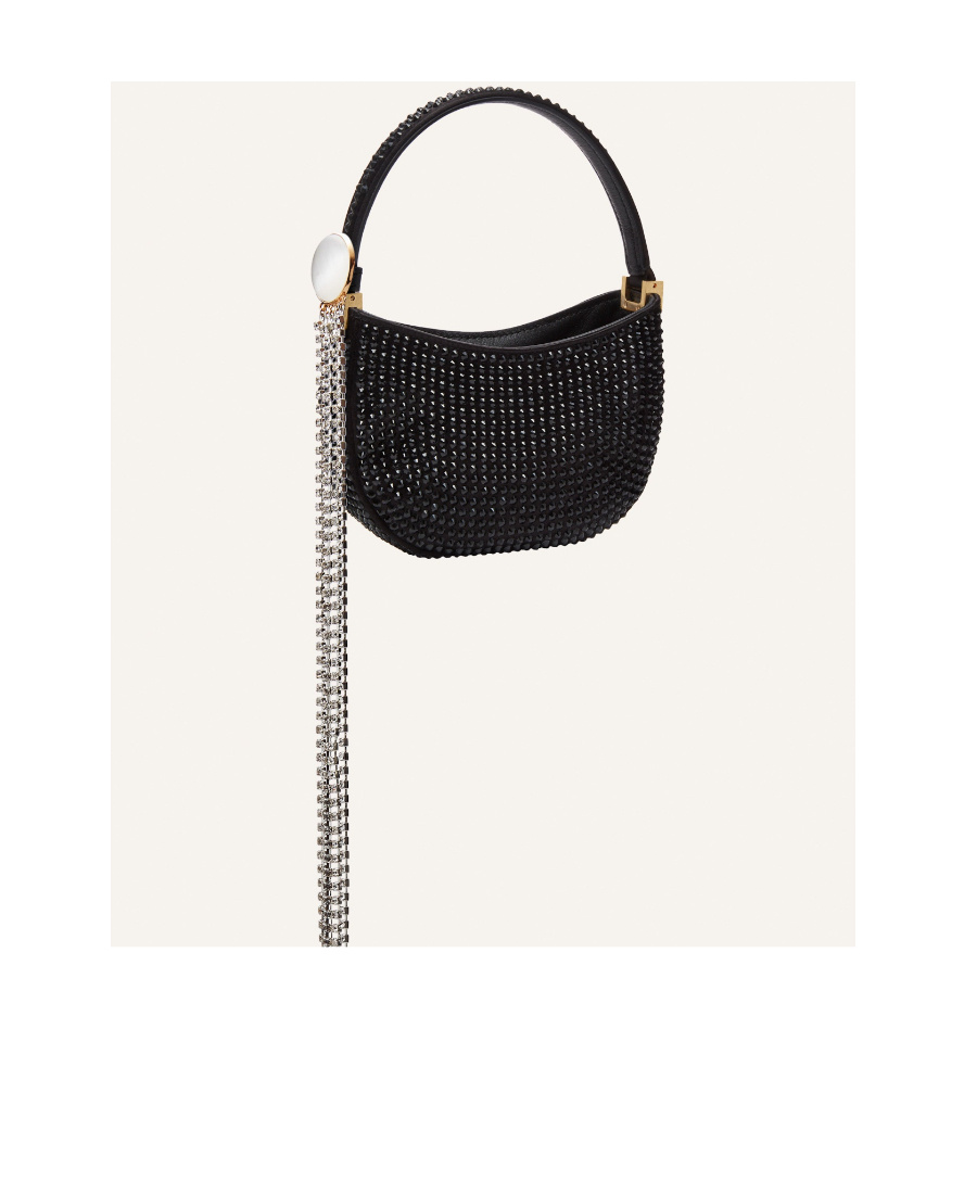 Shop Magda Butrym Micro Vesna Bag In Black