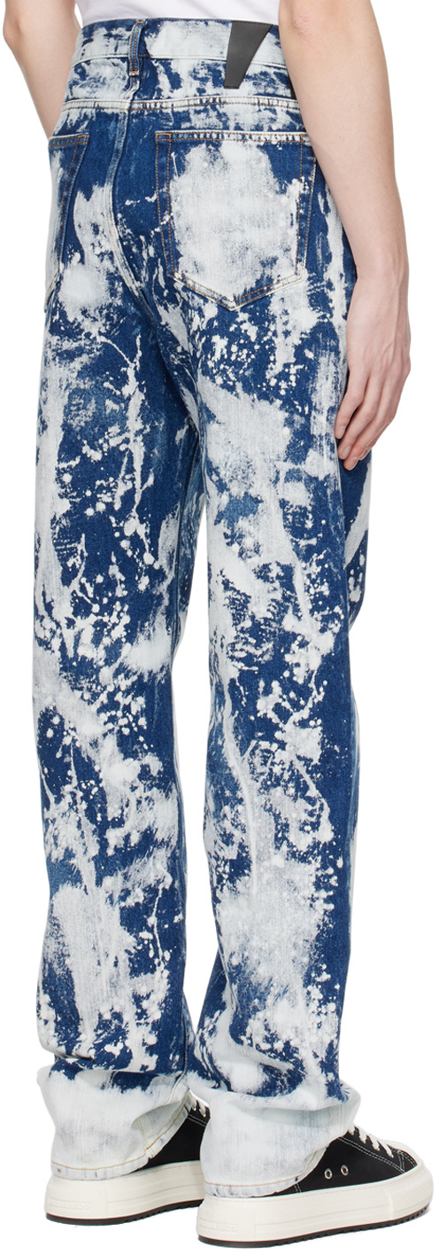 Darkpark Denim Trousers With Belt Loops In Blue
