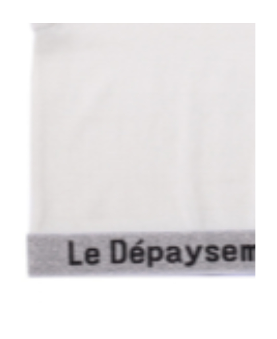 Le Depaysement Printed Logo Vest In White