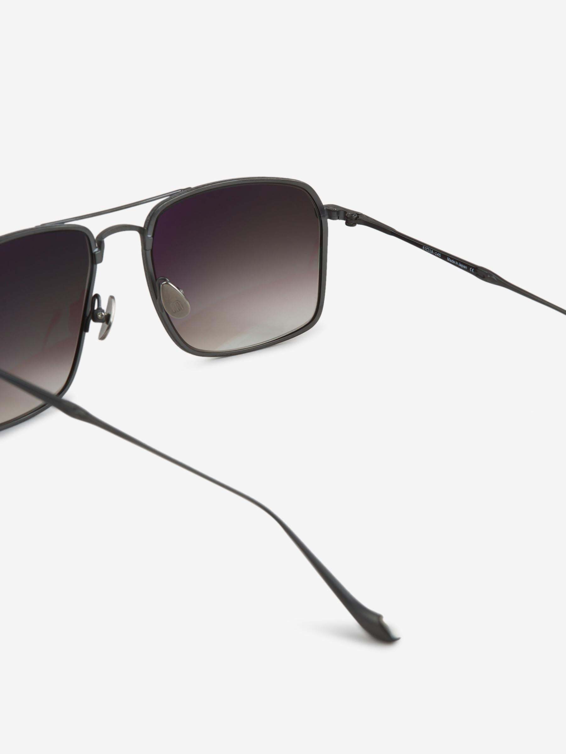 Matsuda Square Sunglasses In Brown