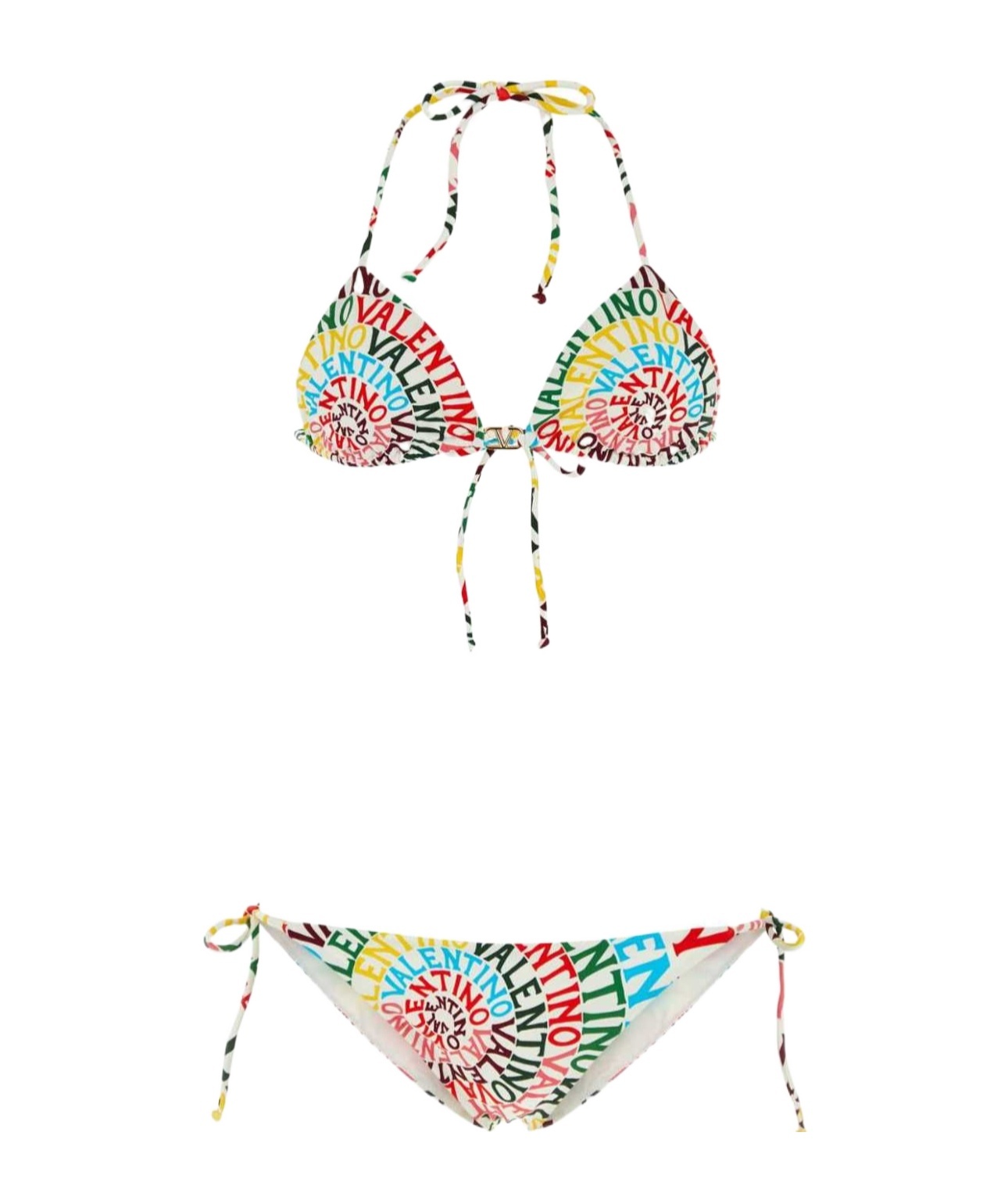 Valentino Neck-hanging Bikini Suit In No