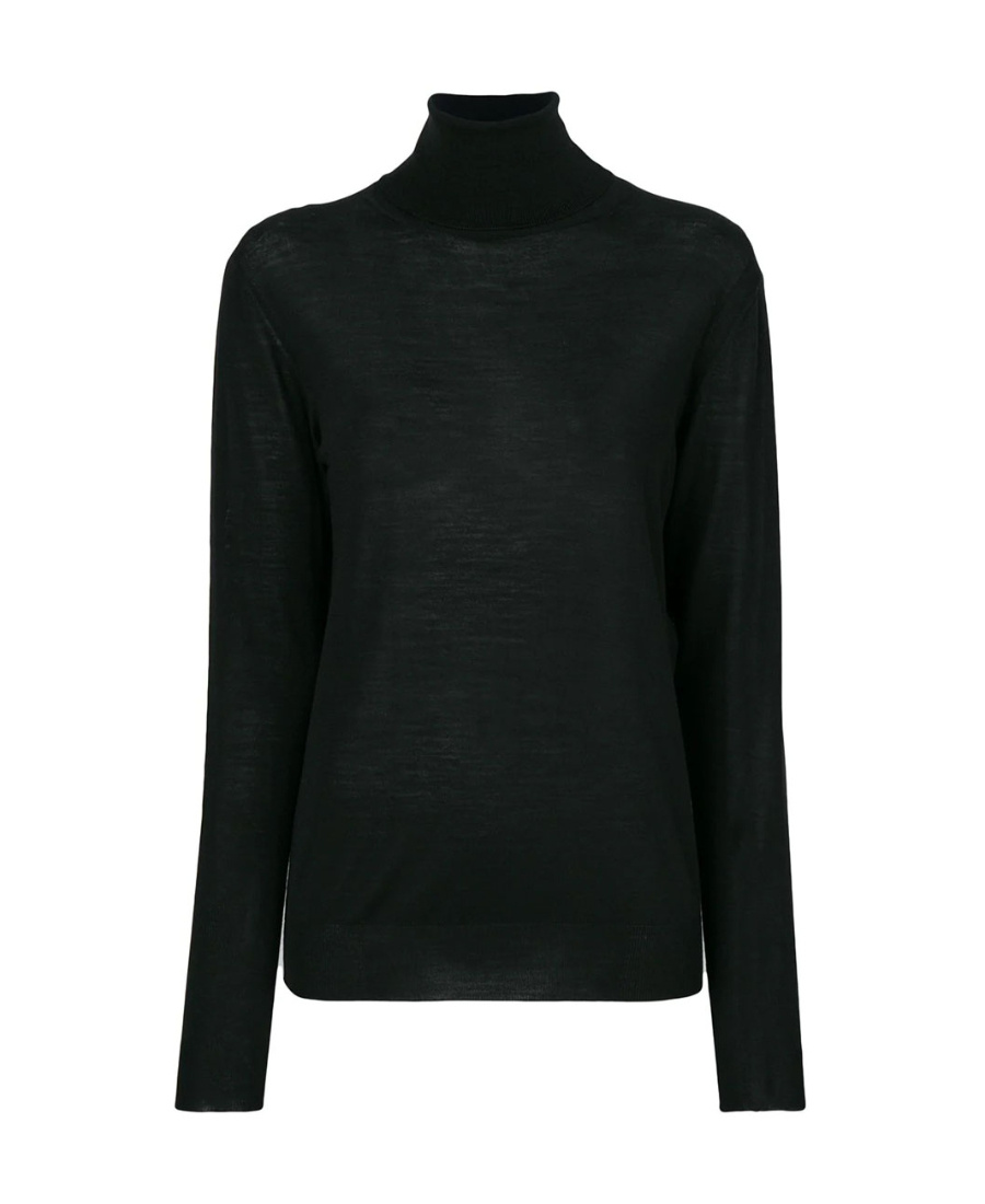 Stella Mccartney Turtleneck Jumper In Black