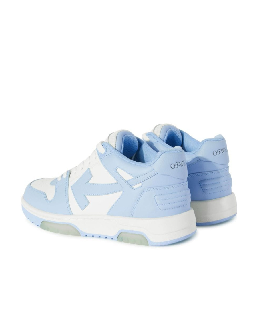 Off-white Out Of Office Arrow Bicolor Sneakers In Blue