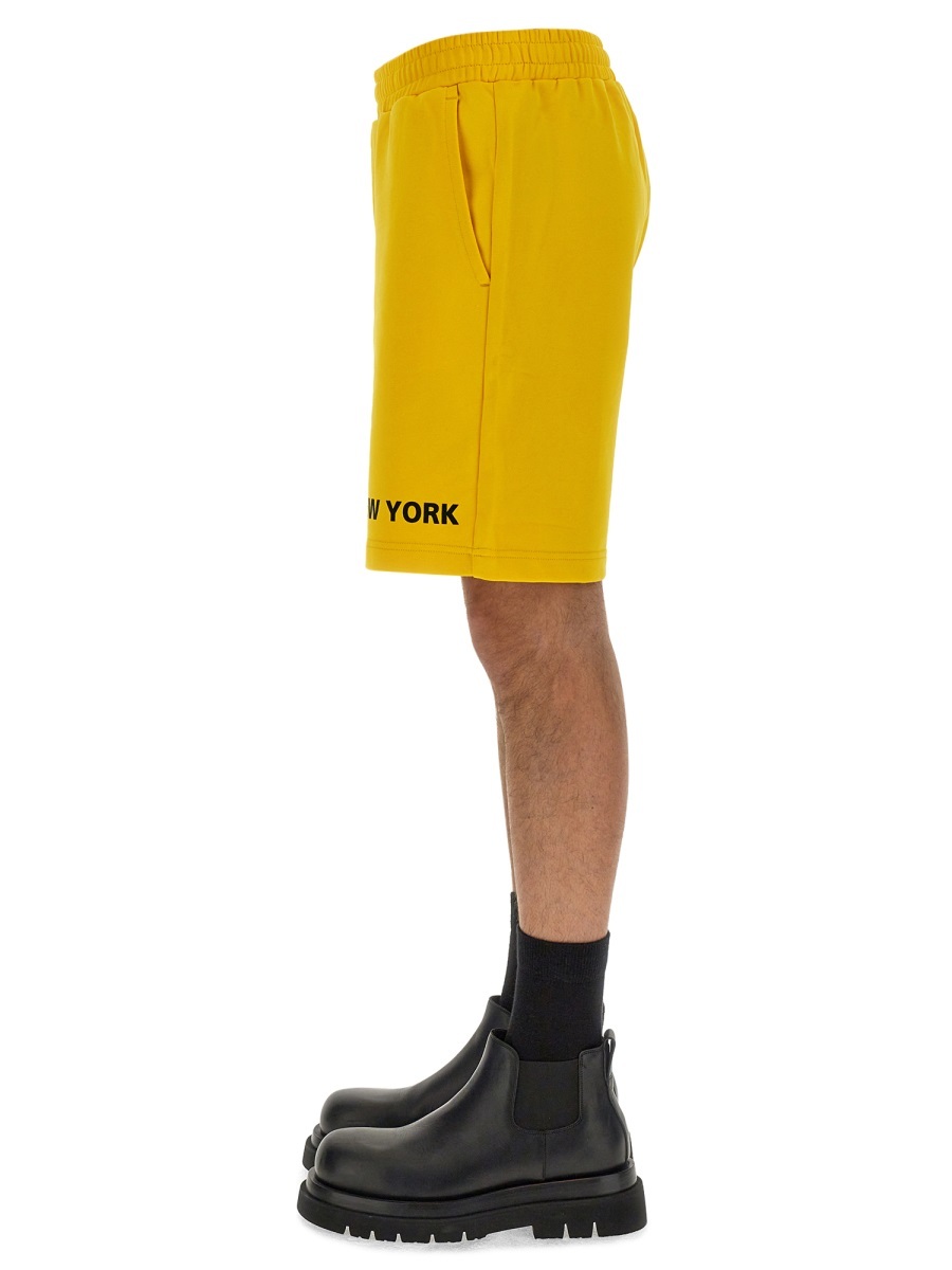 Helmut Lang Elastic Waist Shorts
