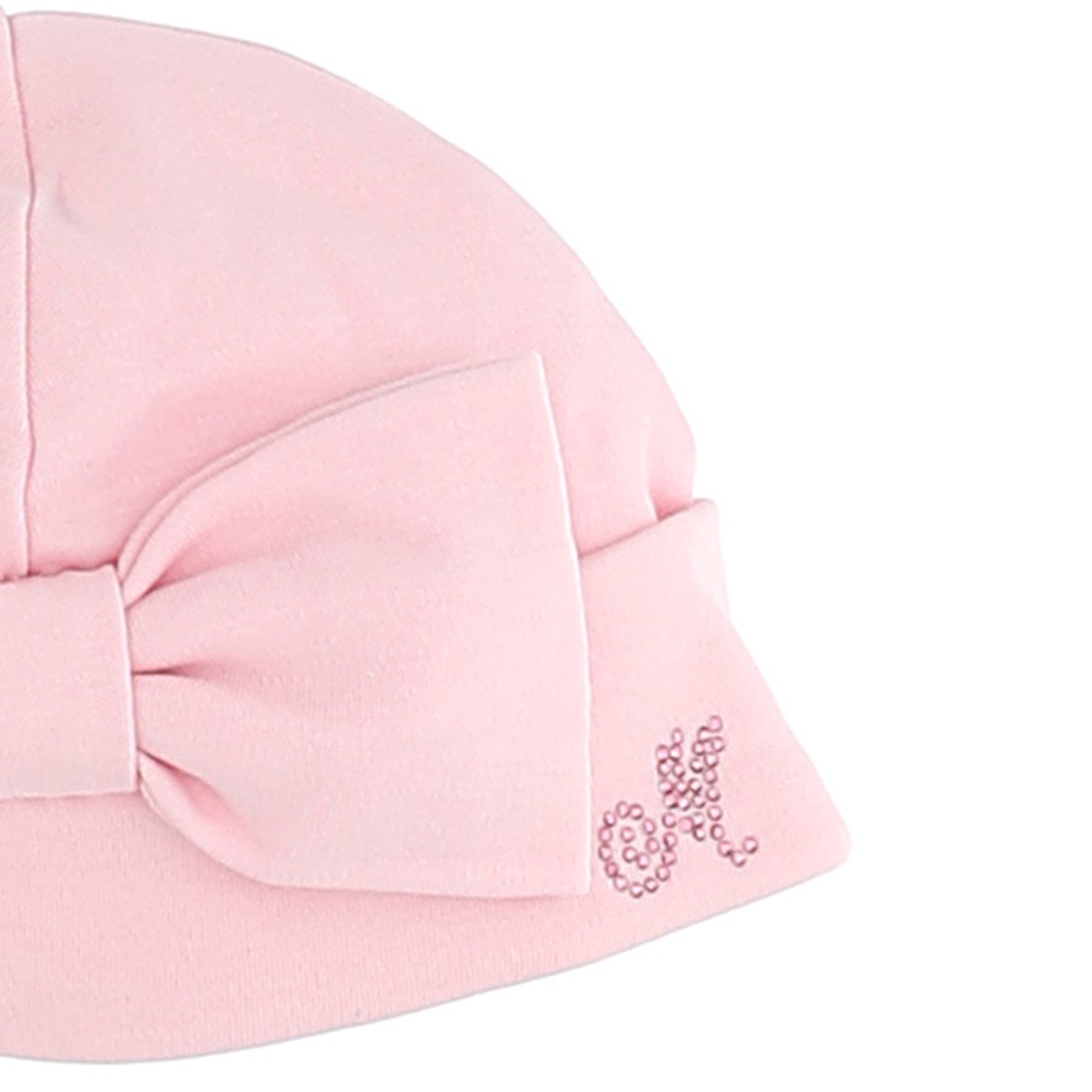 Monnalisa Bow Hat In Pink