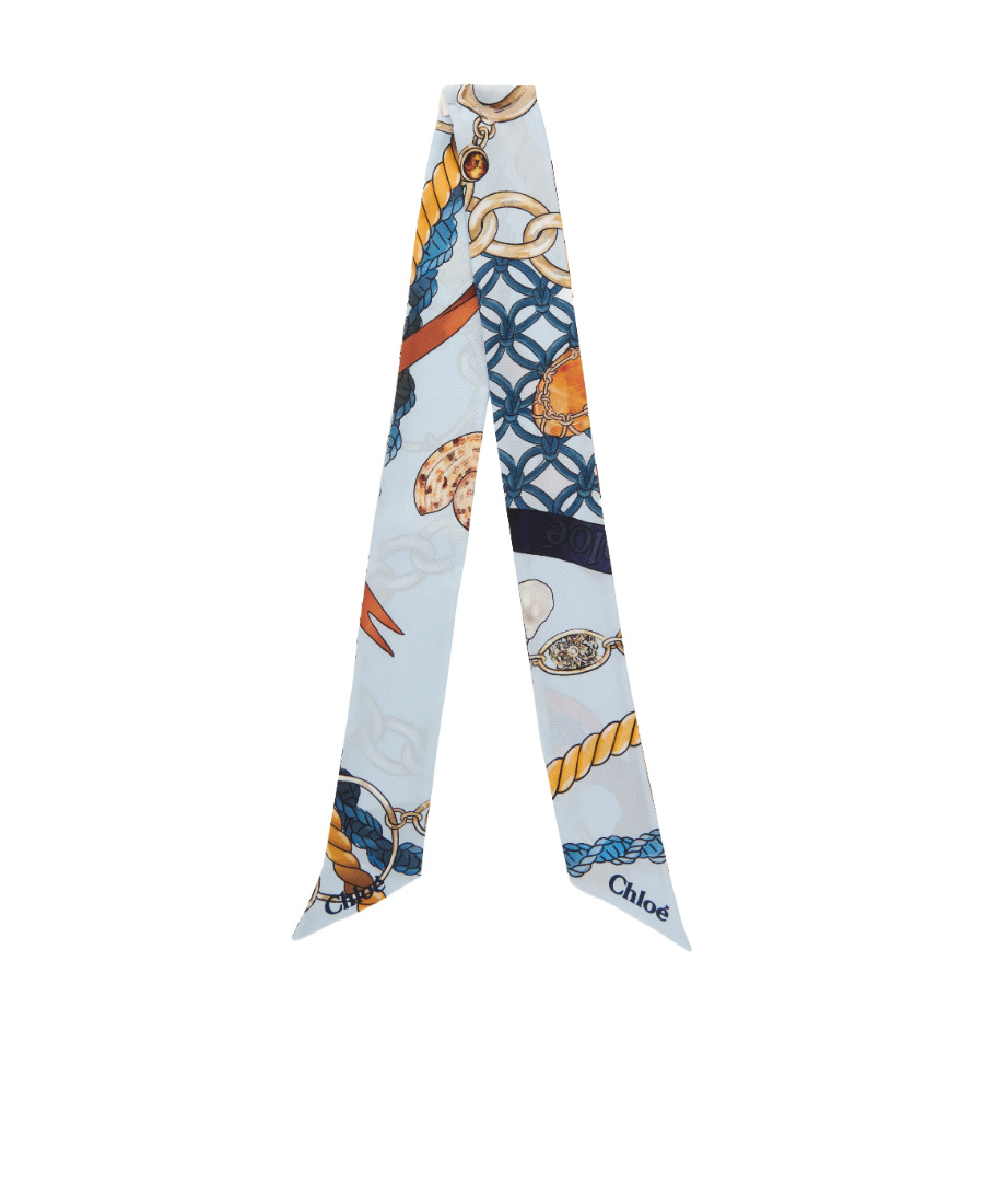 CHLOÉ PATTERN PRINTED SCARF