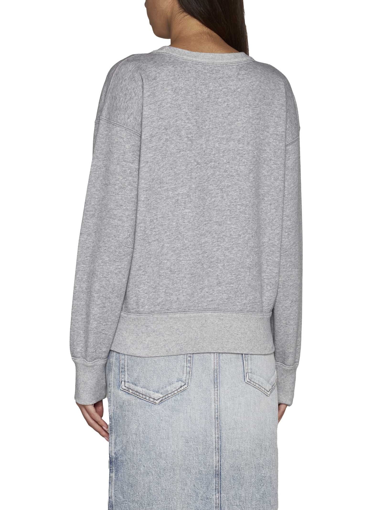 Shop Isabel Marant Étoile Mobyli Sweatshirt In White