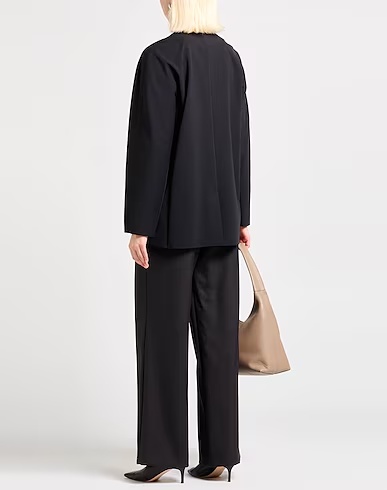 Max Mara Single-breasted Blazer In Black