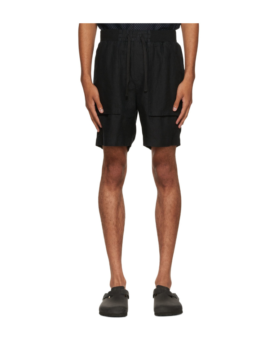 VINCE LOGO STRAIGHT SHORTS