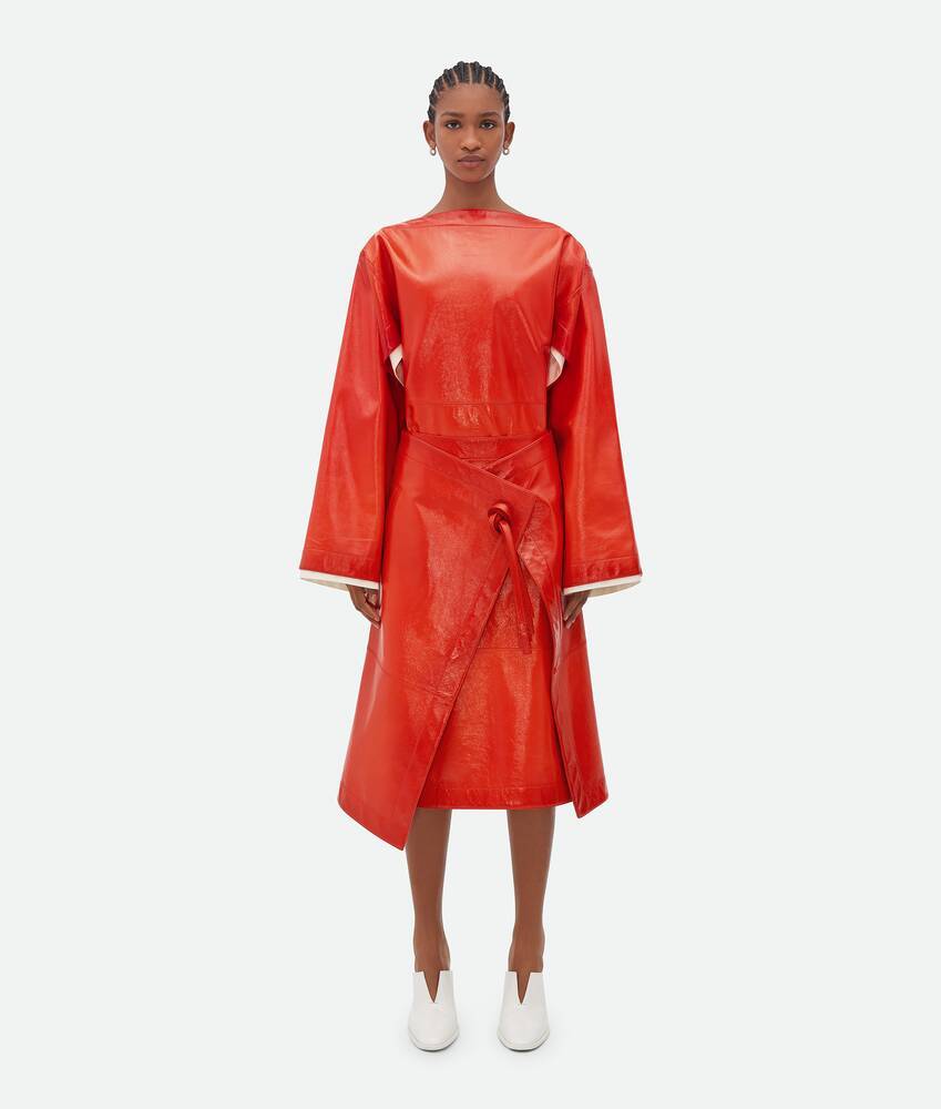 BOTTEGA VENETA KNOT DETAIL SKIRT