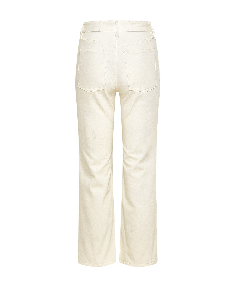 JIL SANDER CROPPED STRAIGHT-LEG JEANS 