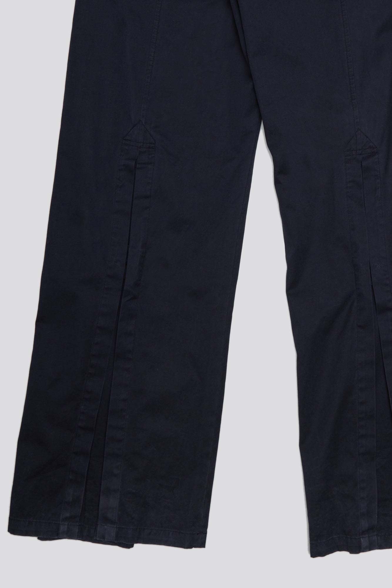 R13 High-waist Wide-leg Trousers In Black