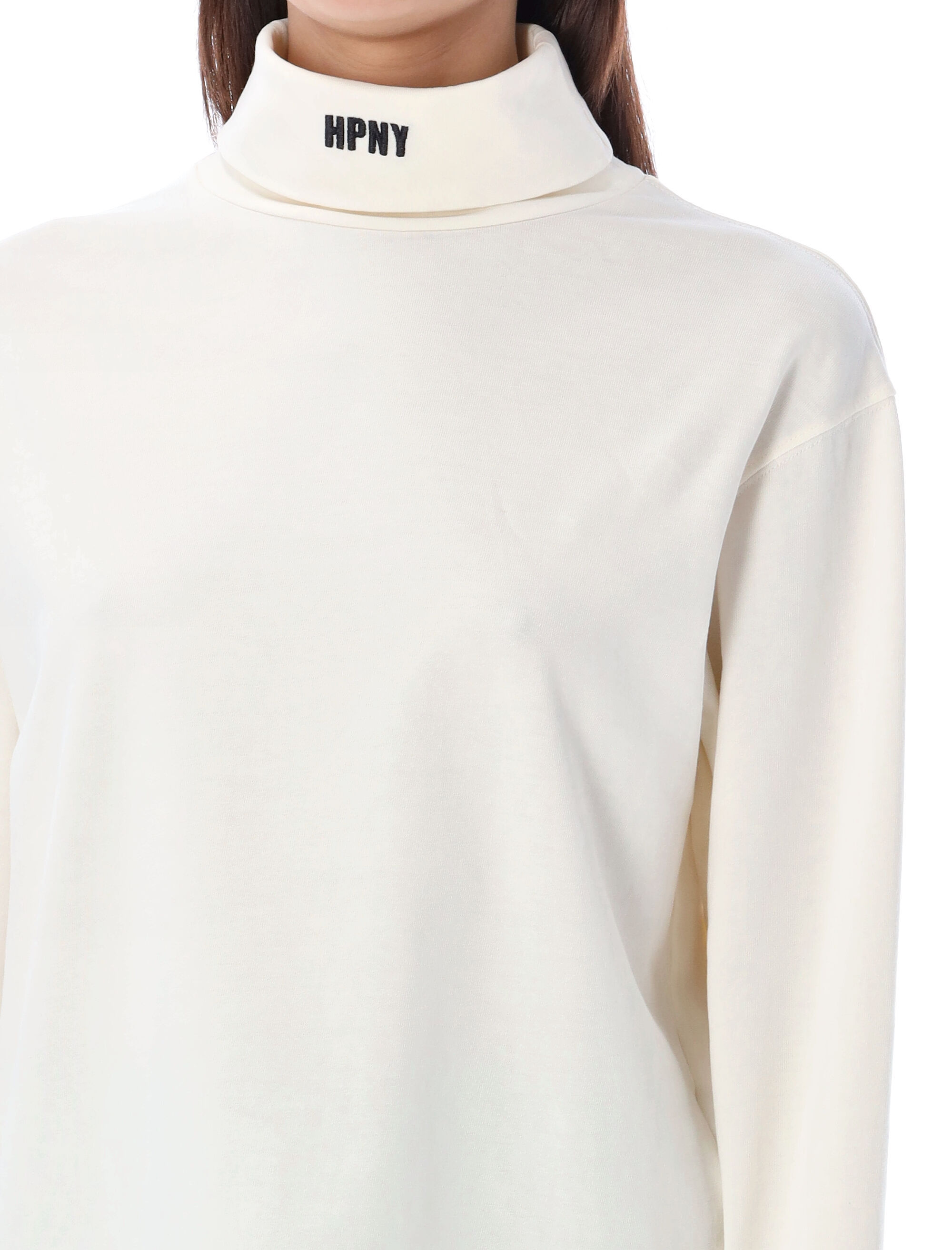 Heron Preston Logo Embroidery Long-sleeved T-shirt In White