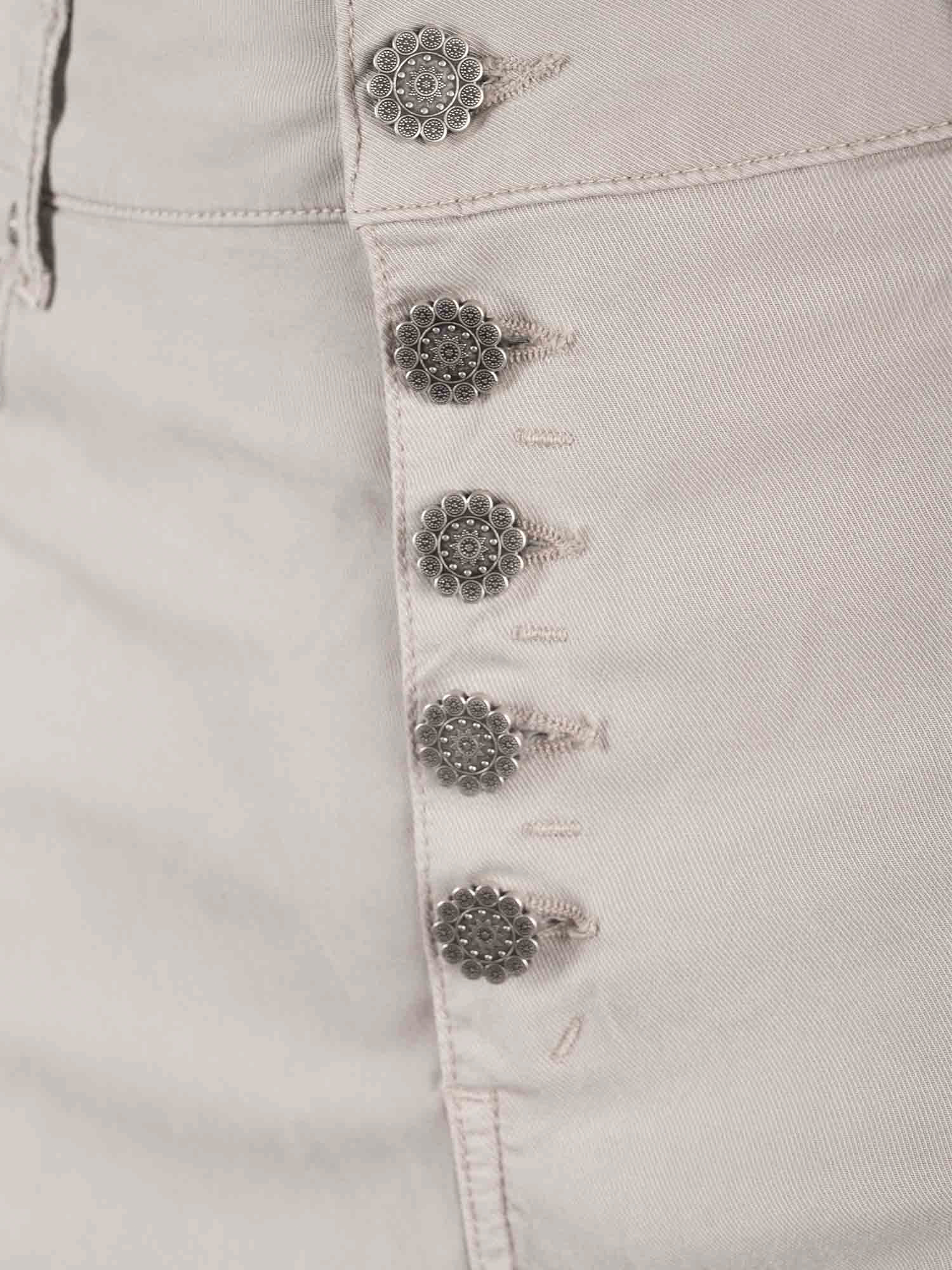 Dondup Belt-lined Jeans In Gray