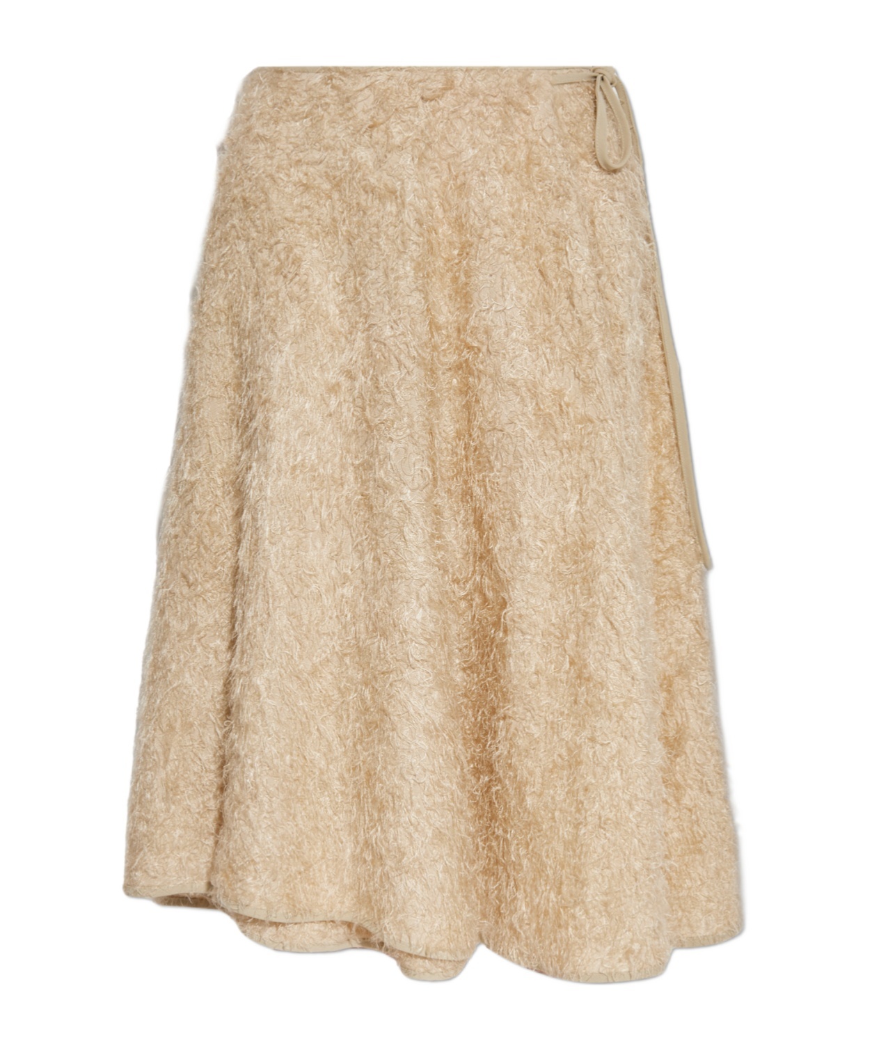 By Malene Birger Biancos Seersucker Maxi Skirt In Nude