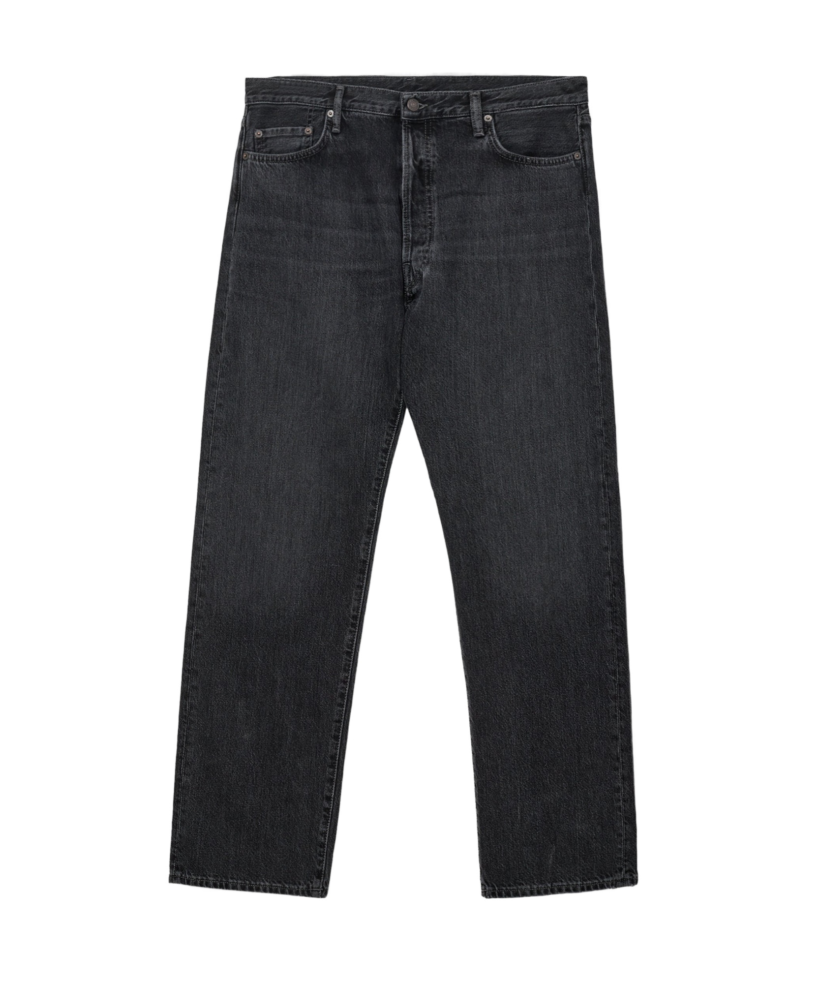Acne Studios 1981m Straight-leg Jeans In Black