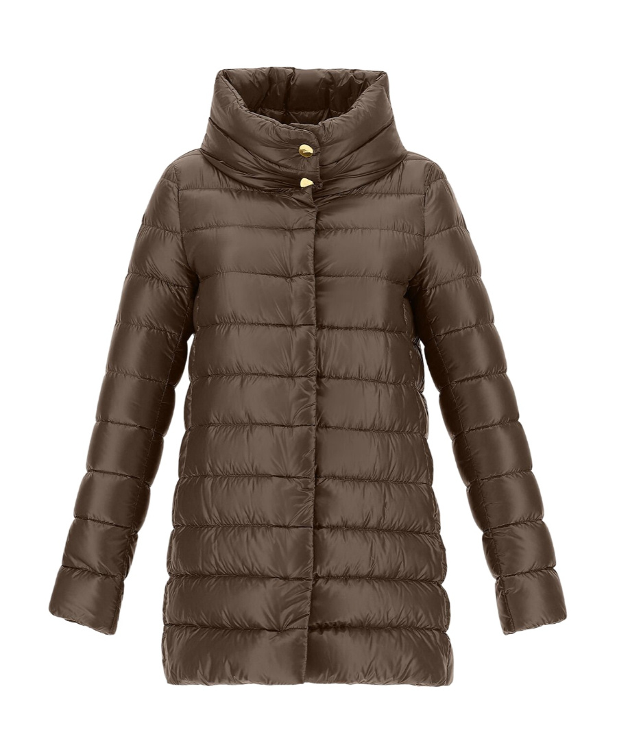 Herno Amelia Down Jacket In Brown