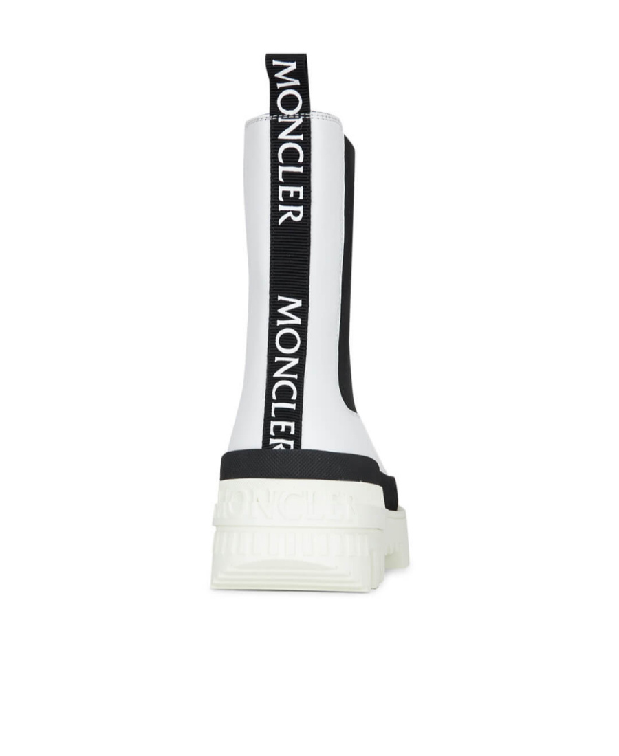 MONCLER CORALYNE LOGO SHORT BOOTS