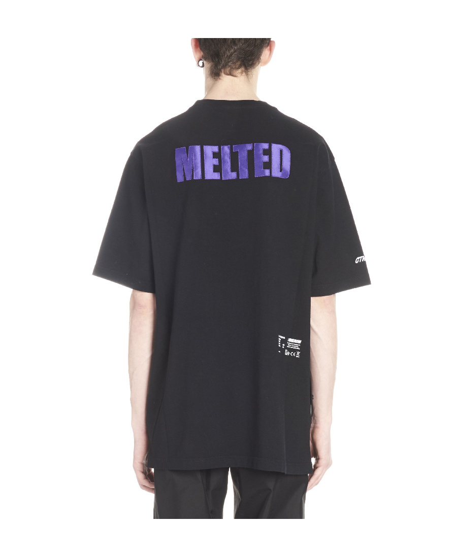Heron Preston Logo Label T-shirt In Black