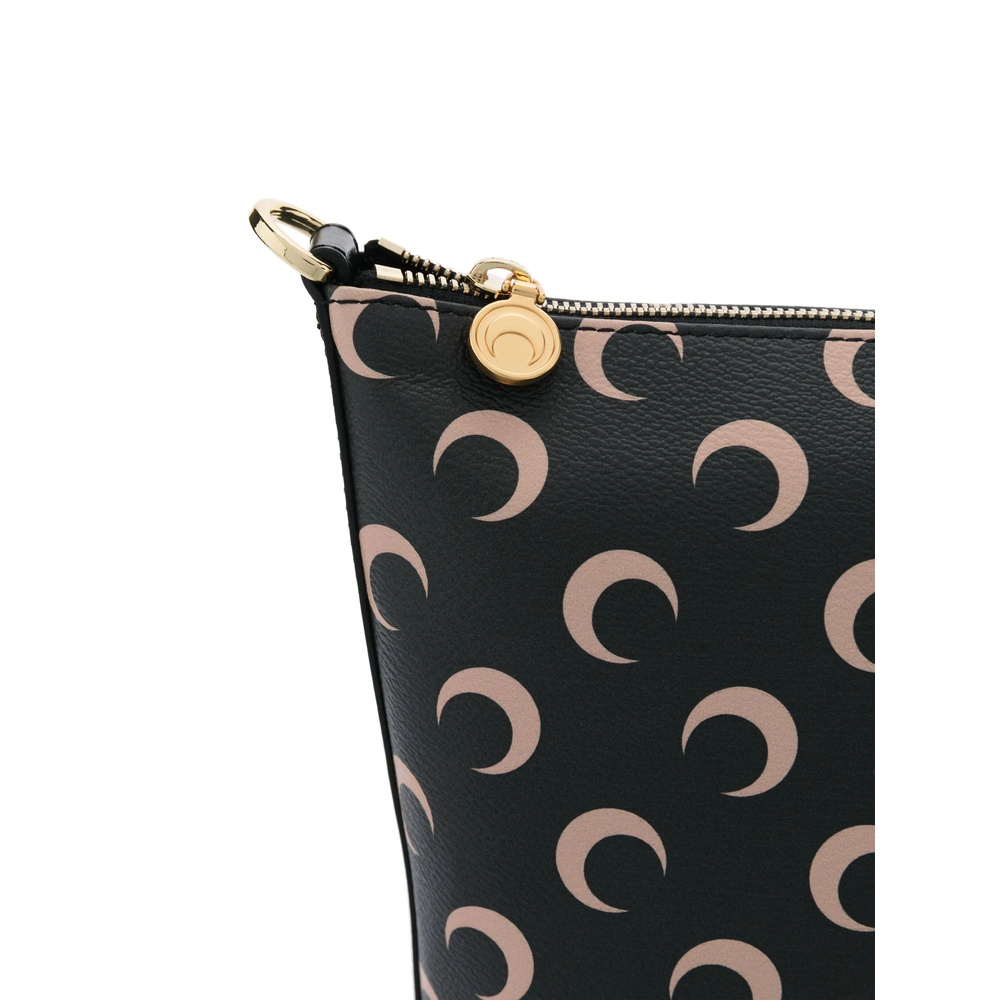 MARINE SERRE PATTERNED SHOULDER BAG