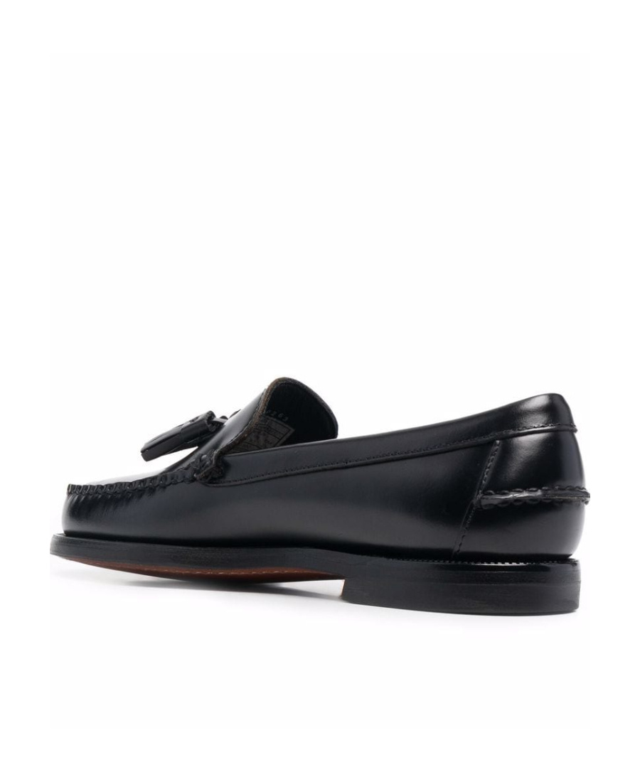 Sebago Classic Will Leather Tassels Loafers In Black