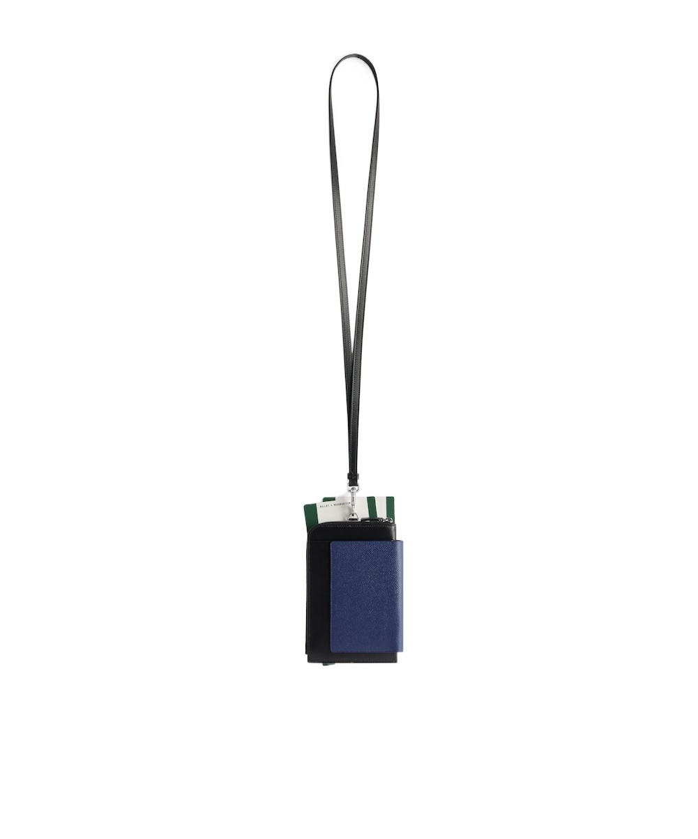 Balenciaga Passport Phone Holder In Multicolor