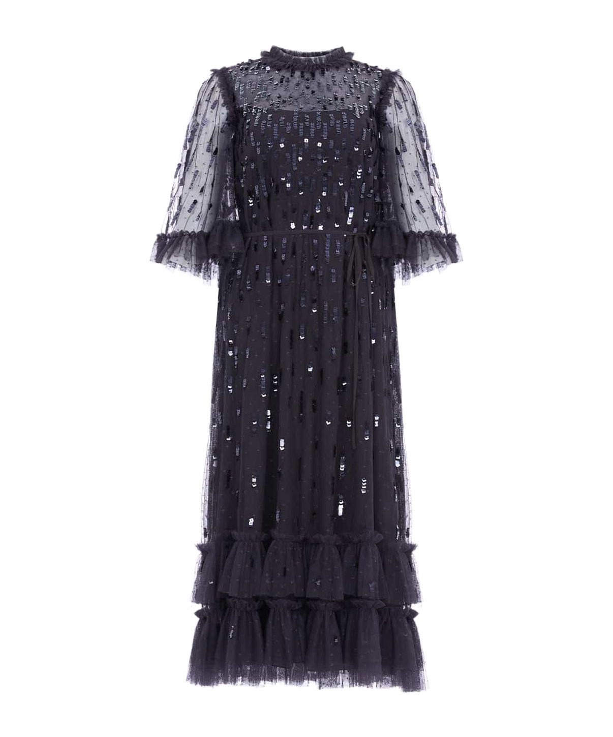 Needle & Thread Sequined Ballet Dress In Black