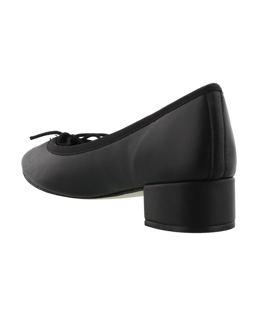 Repetto Round Head Ballet Shoes In Black
