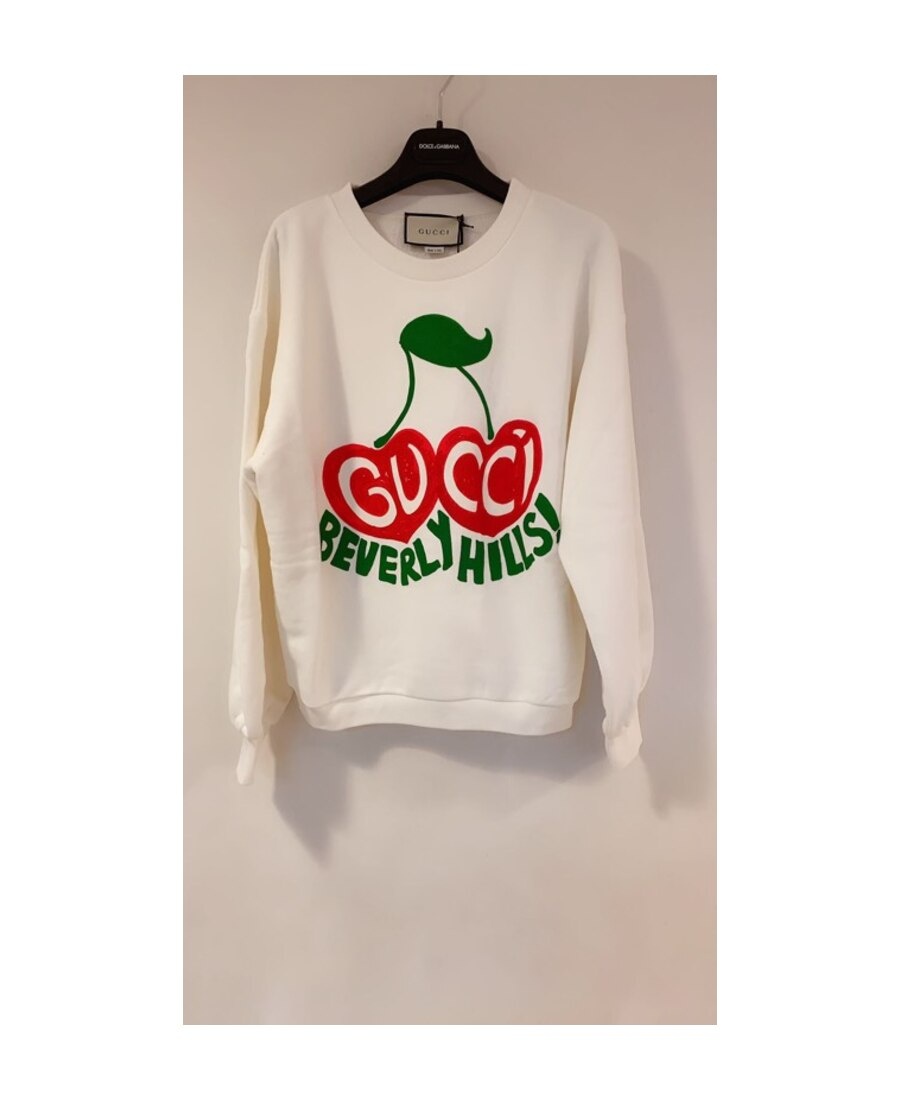 GUCCI CHERRY PRINT SWEATSHIRT