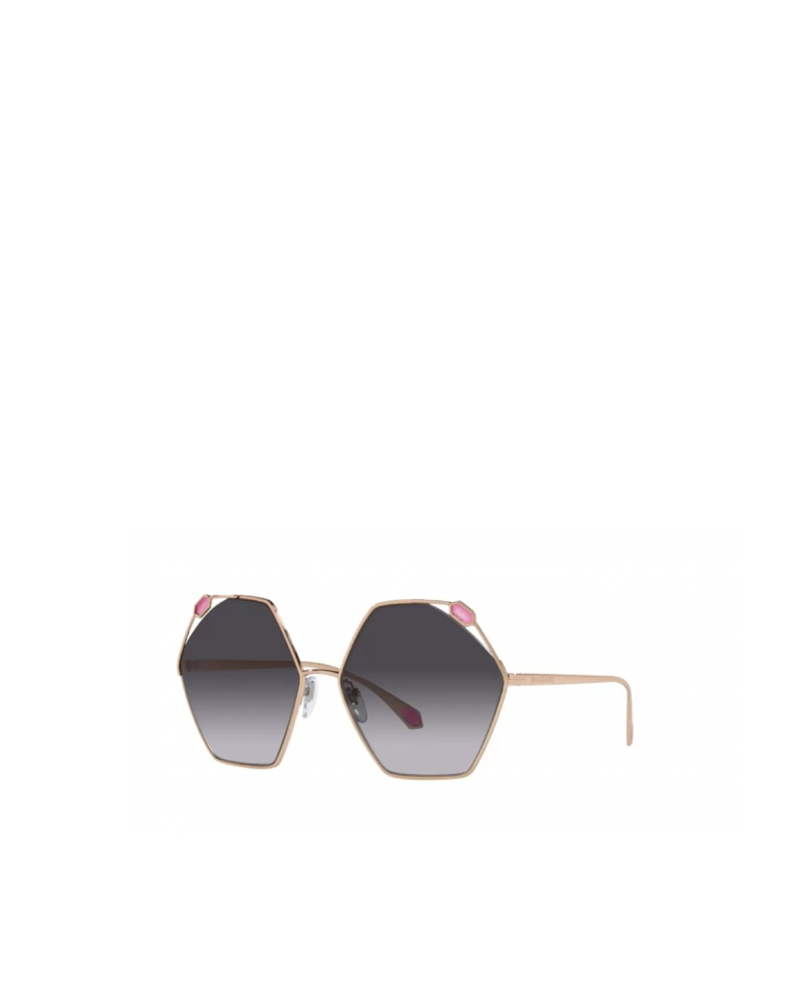 Bvlgari Logo Sunglasses In Gray
