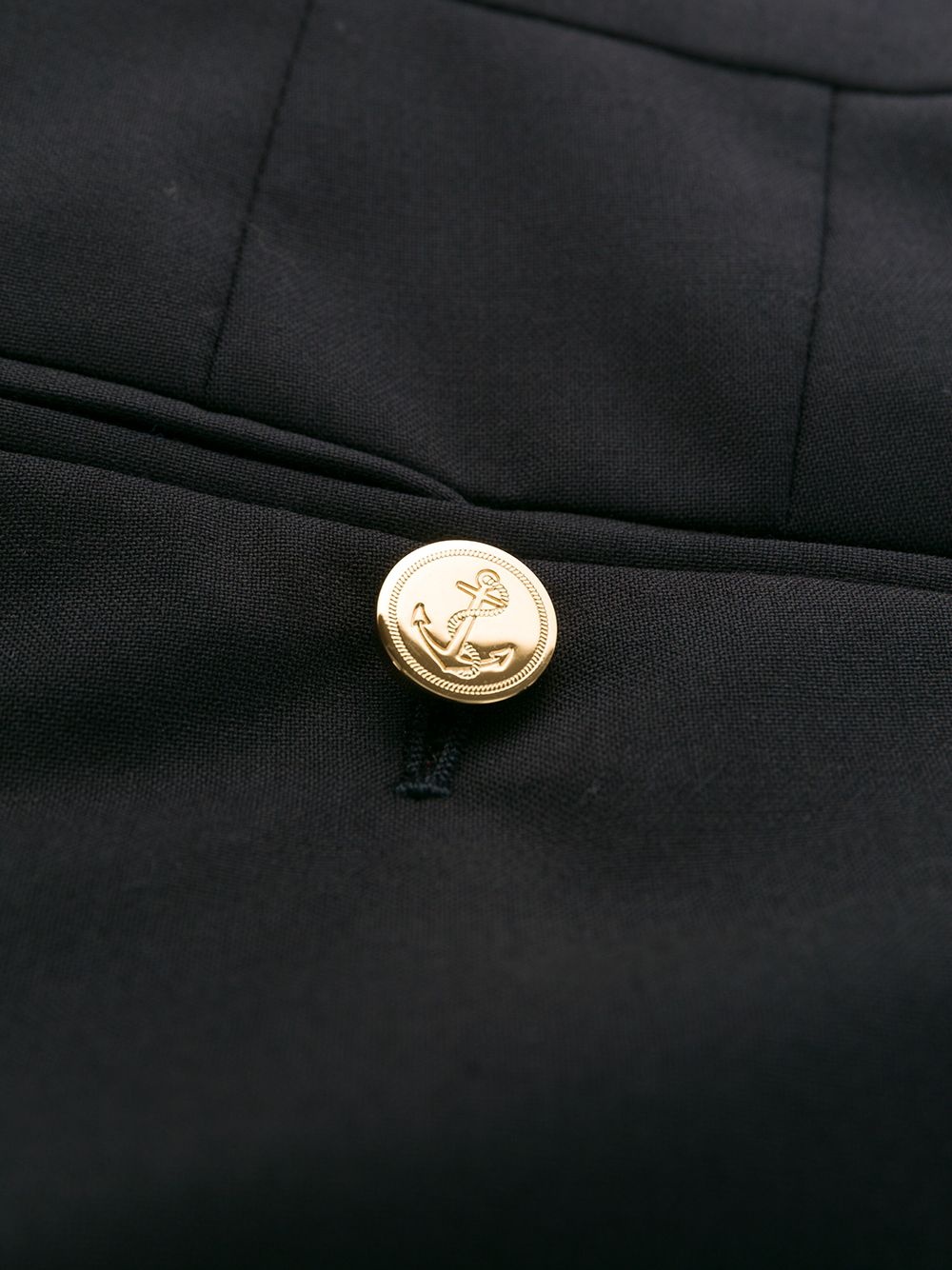 Thom Browne 4-bar Plain Weave Suiting Shorts In Black