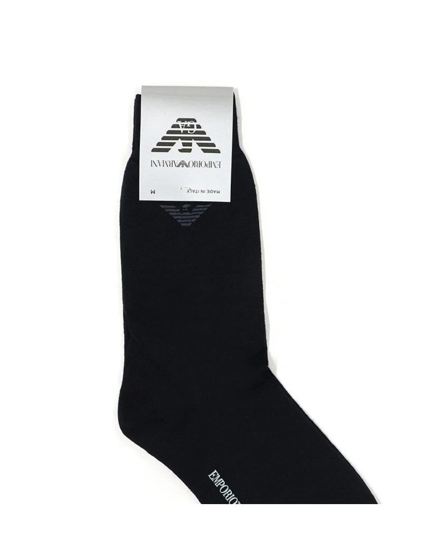 EMPORIO ARMANI LOGO KNITTED SOCKS