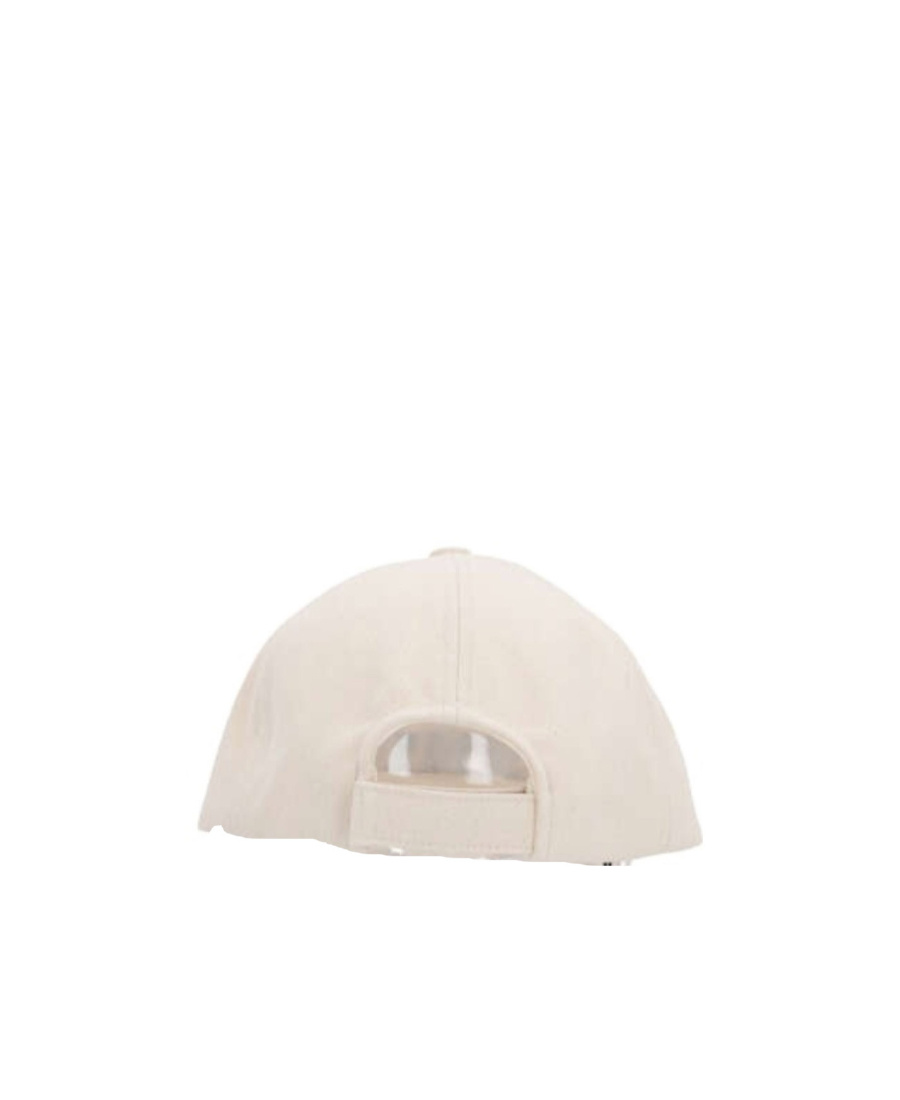 Isabel Marant Tyrone Logo Baseball Cap In White