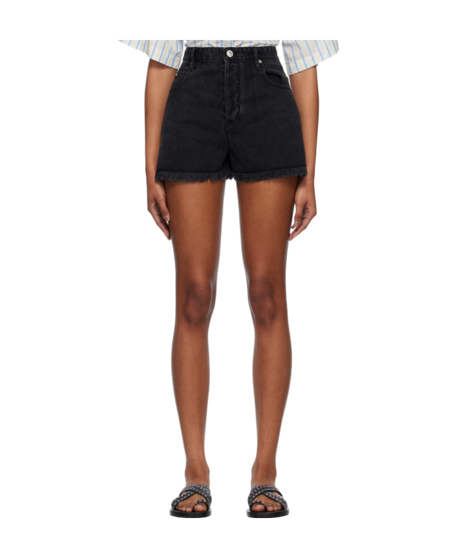 ISABEL MARANT ÉTOILE FADED DENIM SHORTS