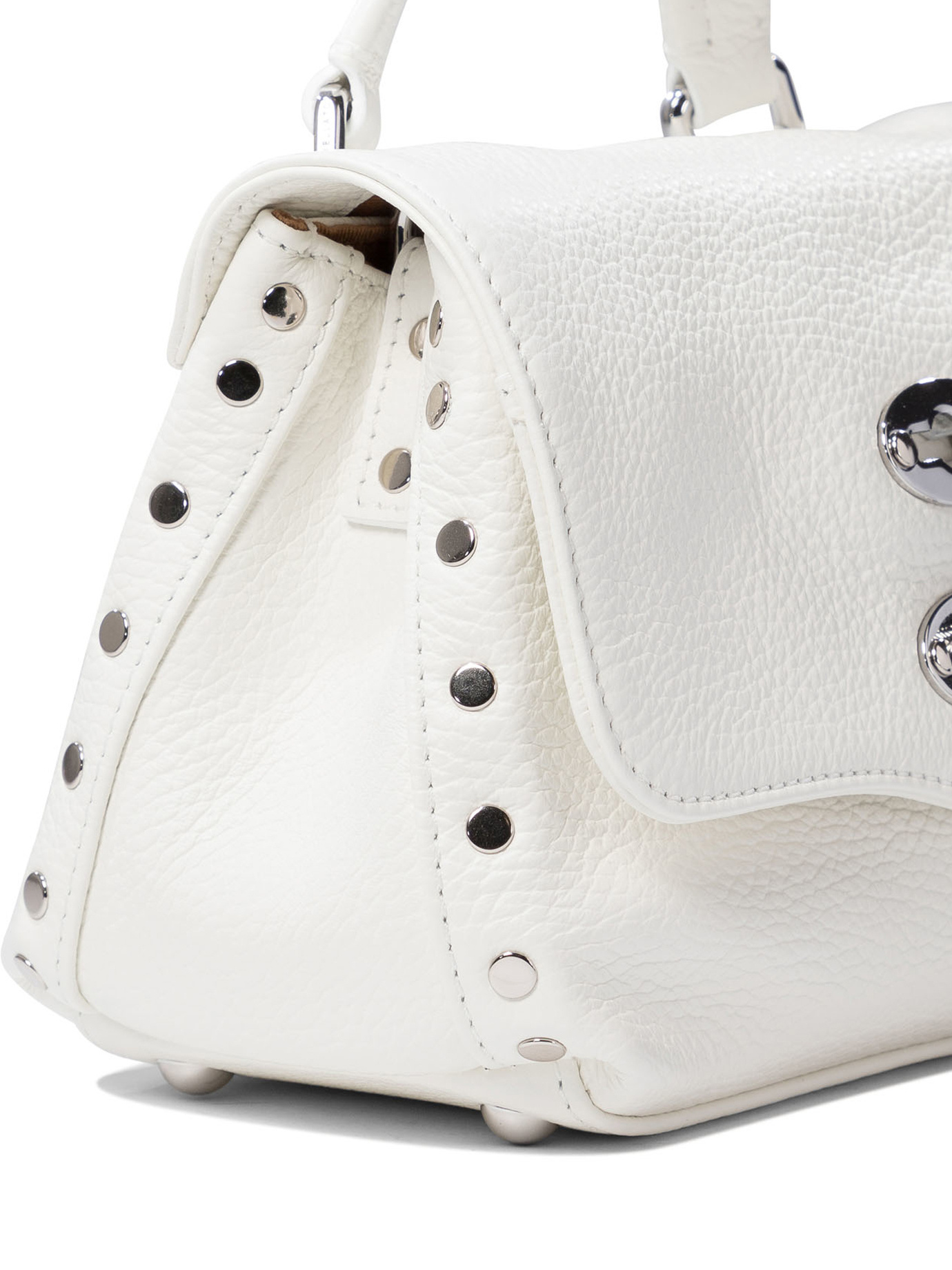 Zanellato Flip Shoulder Bag In White