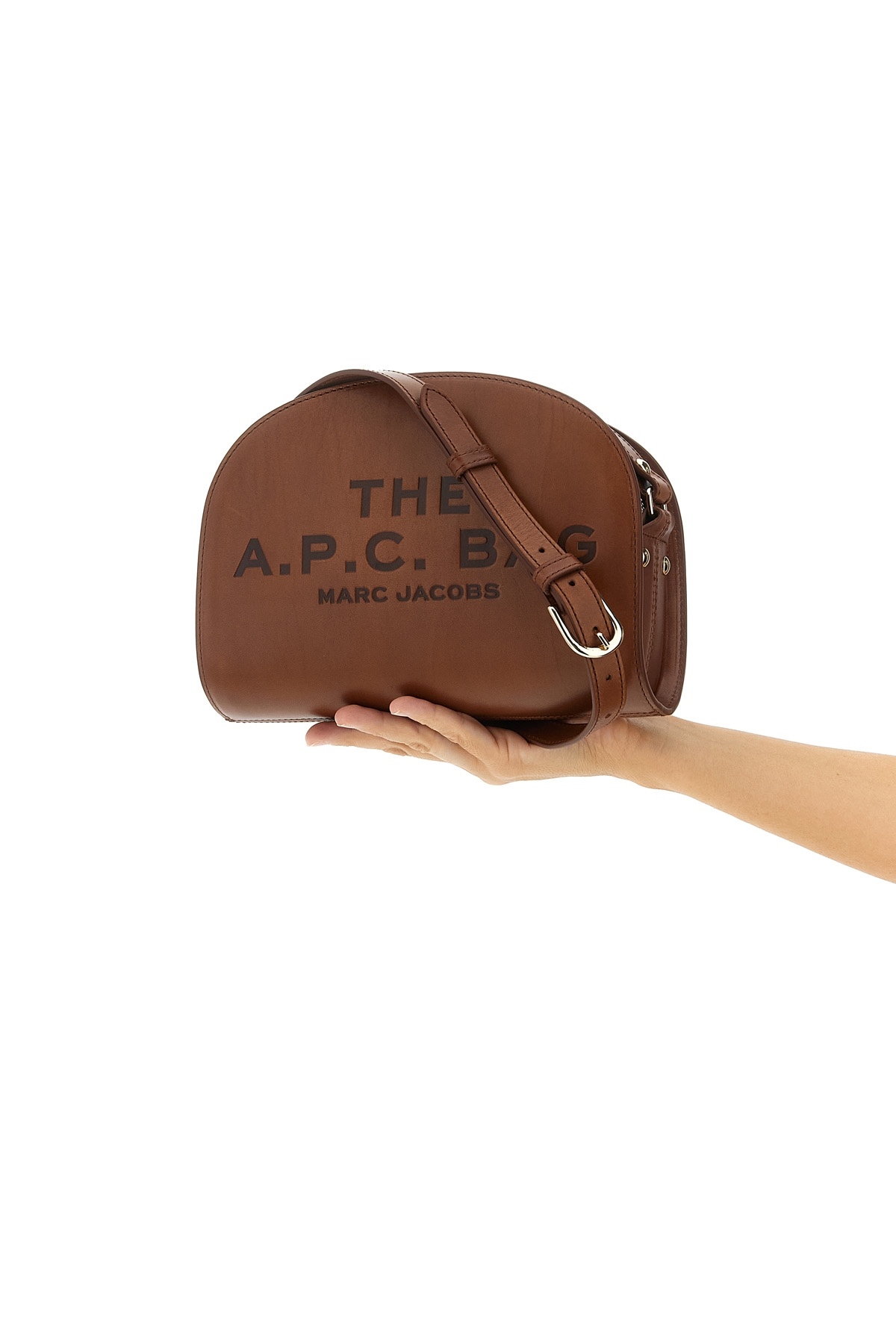 Apc Capsule Crossbody Bag A.p.c. X Marc Jacobs Crossbody Bags Brown In Brown