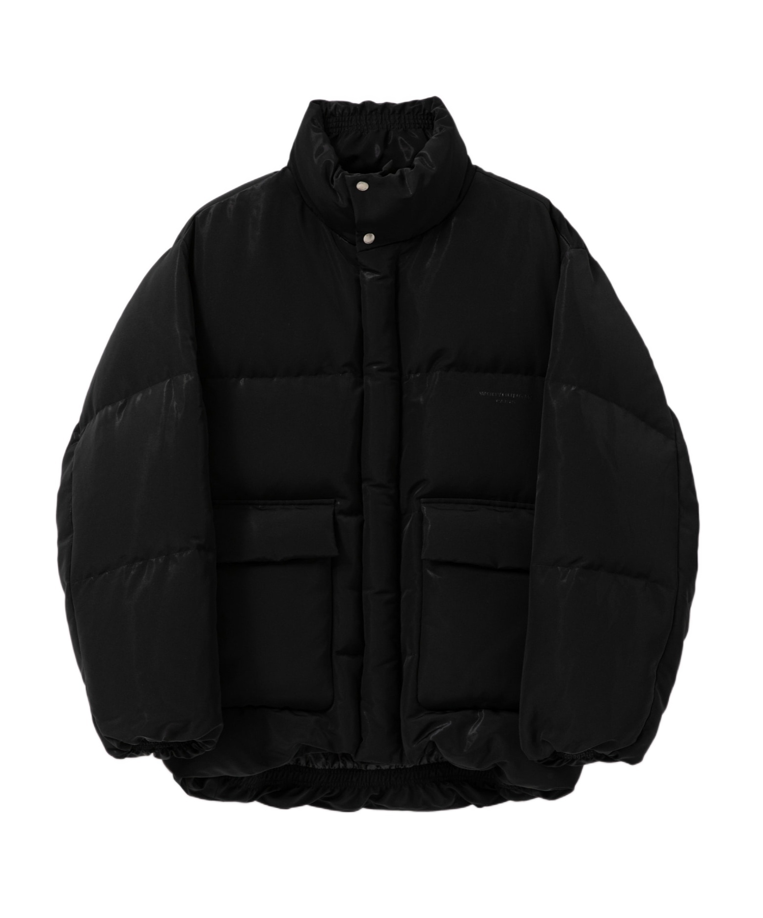 Wooyoungmi Black Quilted Down Jacket In Black