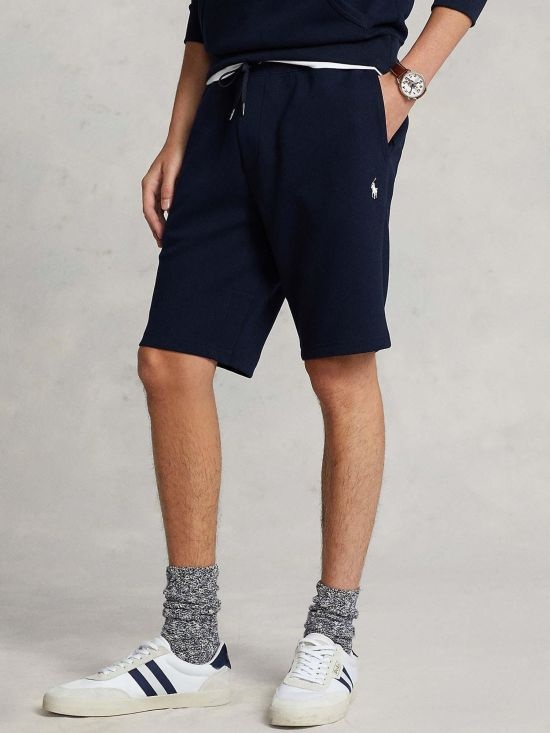 Polo Ralph Lauren Logo-embroidery Track Shorts In Black