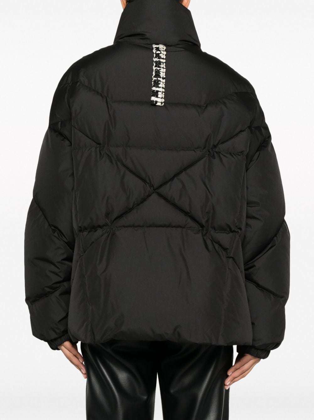 Khrisjoy Moon Quilted Puffer Jacket In Black