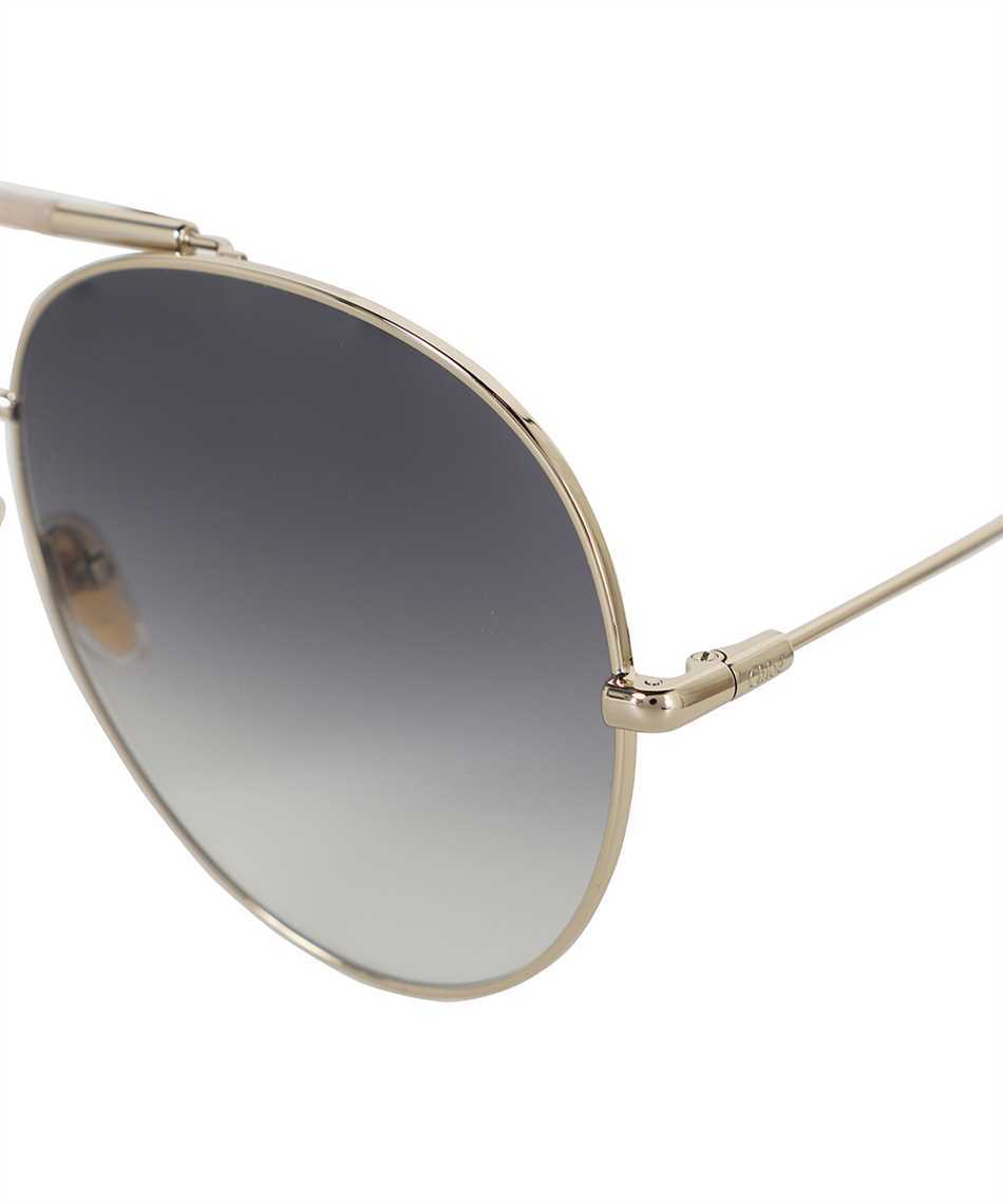 Chloé Logo Sunglasses In Gray