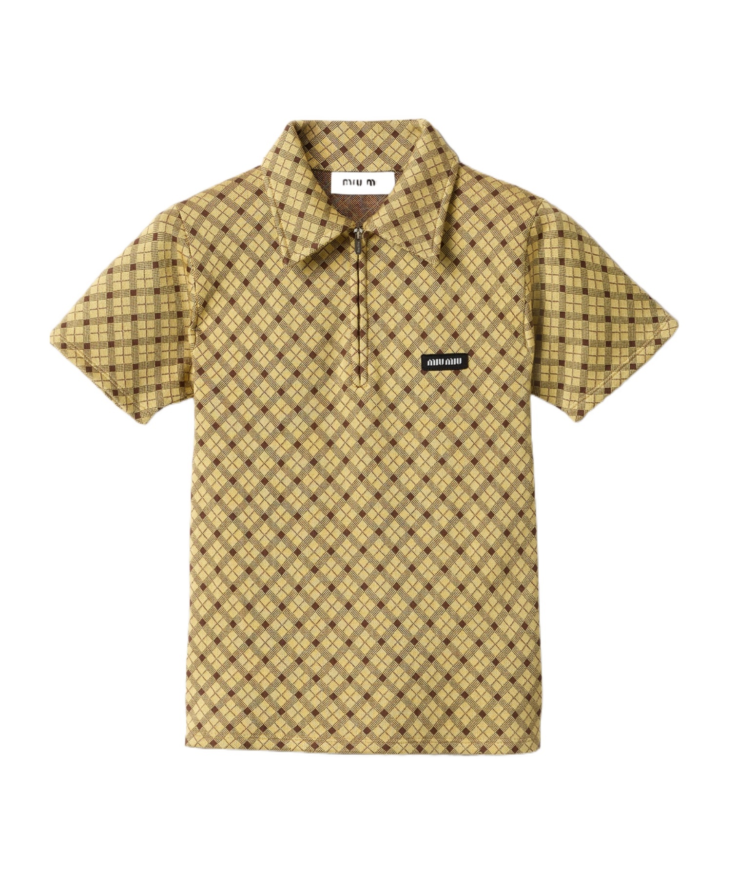 Miu Miu Short Sleeve Polo Top