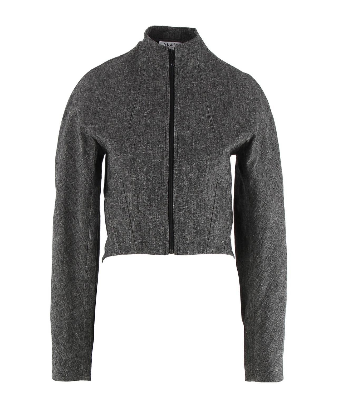 Alaïa Long-sleeved Casual Jacket In Black