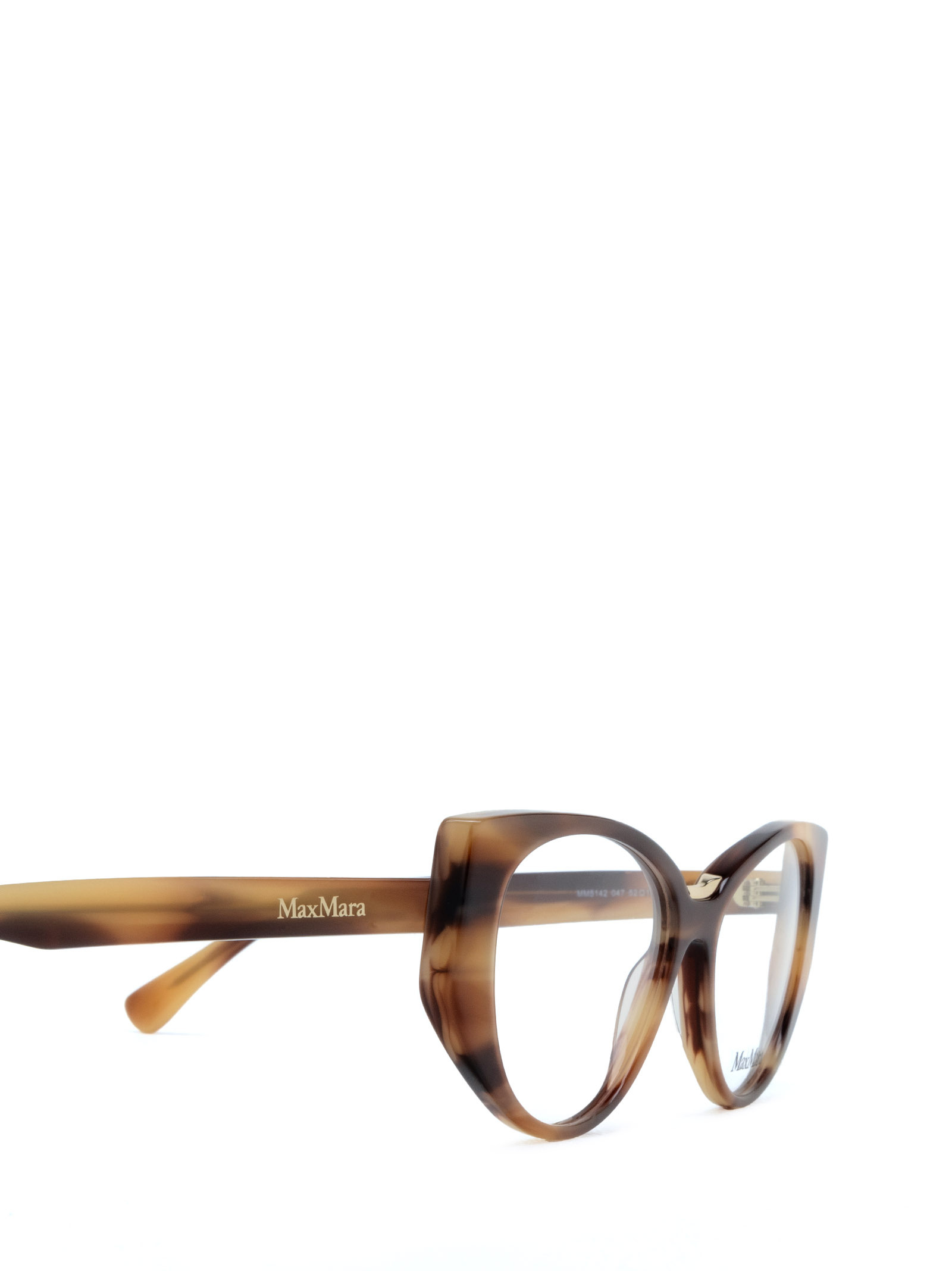 Max Mara Cat-eye Frame Glasses In Brown