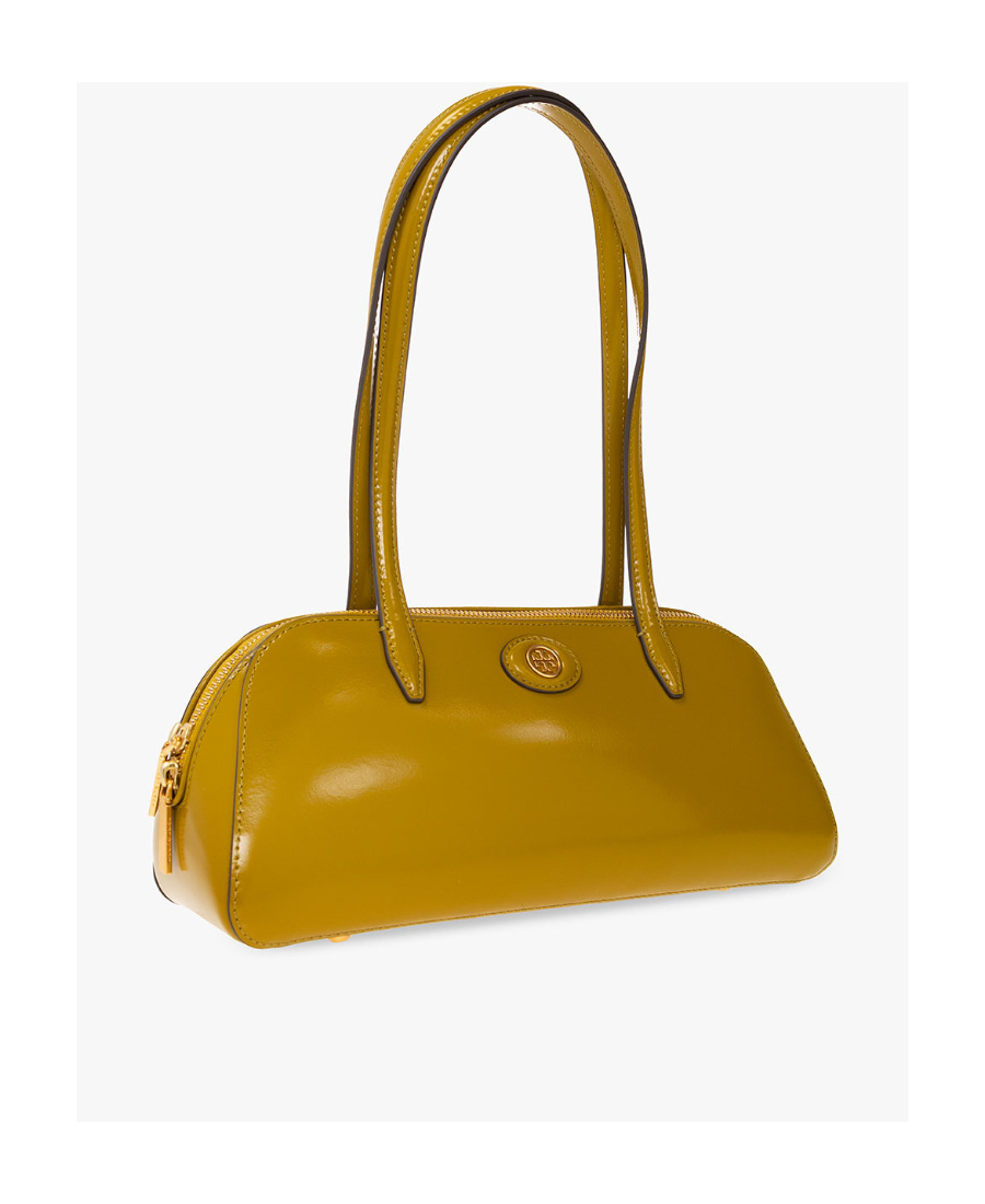 TORY BURCH LOGO-PATCH DETAIL SHOULDER BAG