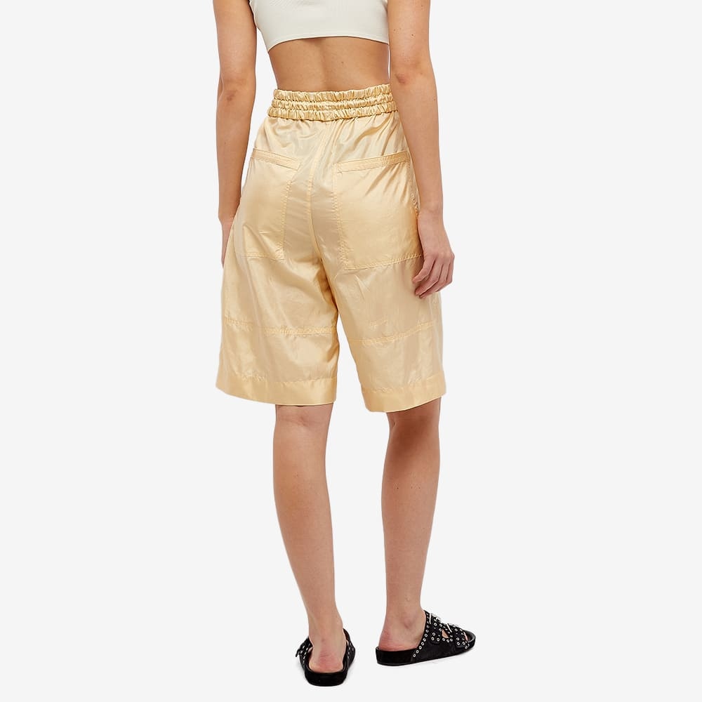 Isabel Marant Laiora Silk Blend Shorts In Nude